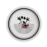 PIATTO PIZZA MICKEY I AM D.30 cm GRIGIO