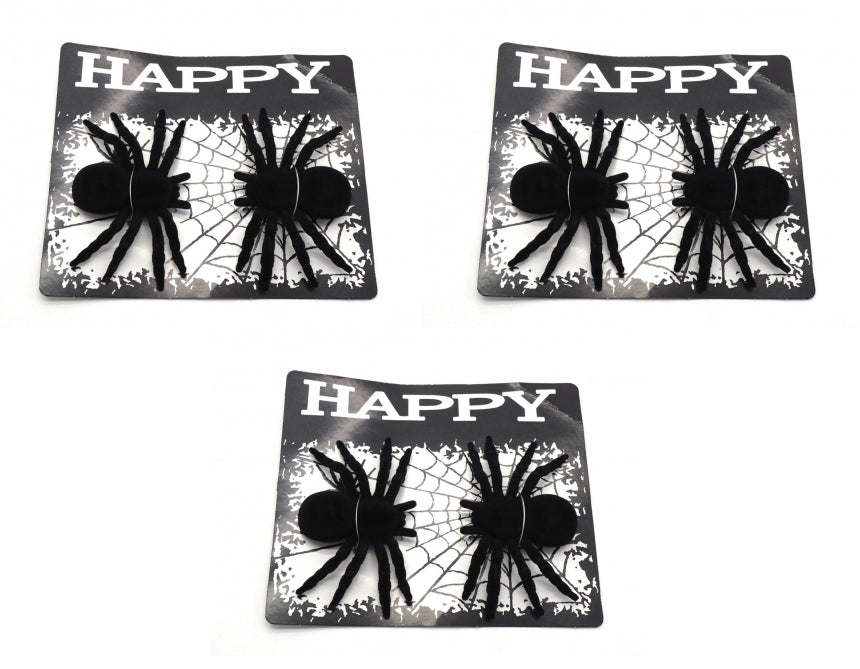 OFFERTA 3 SET DA 2 RAGNI PELOSI H.7X11CM