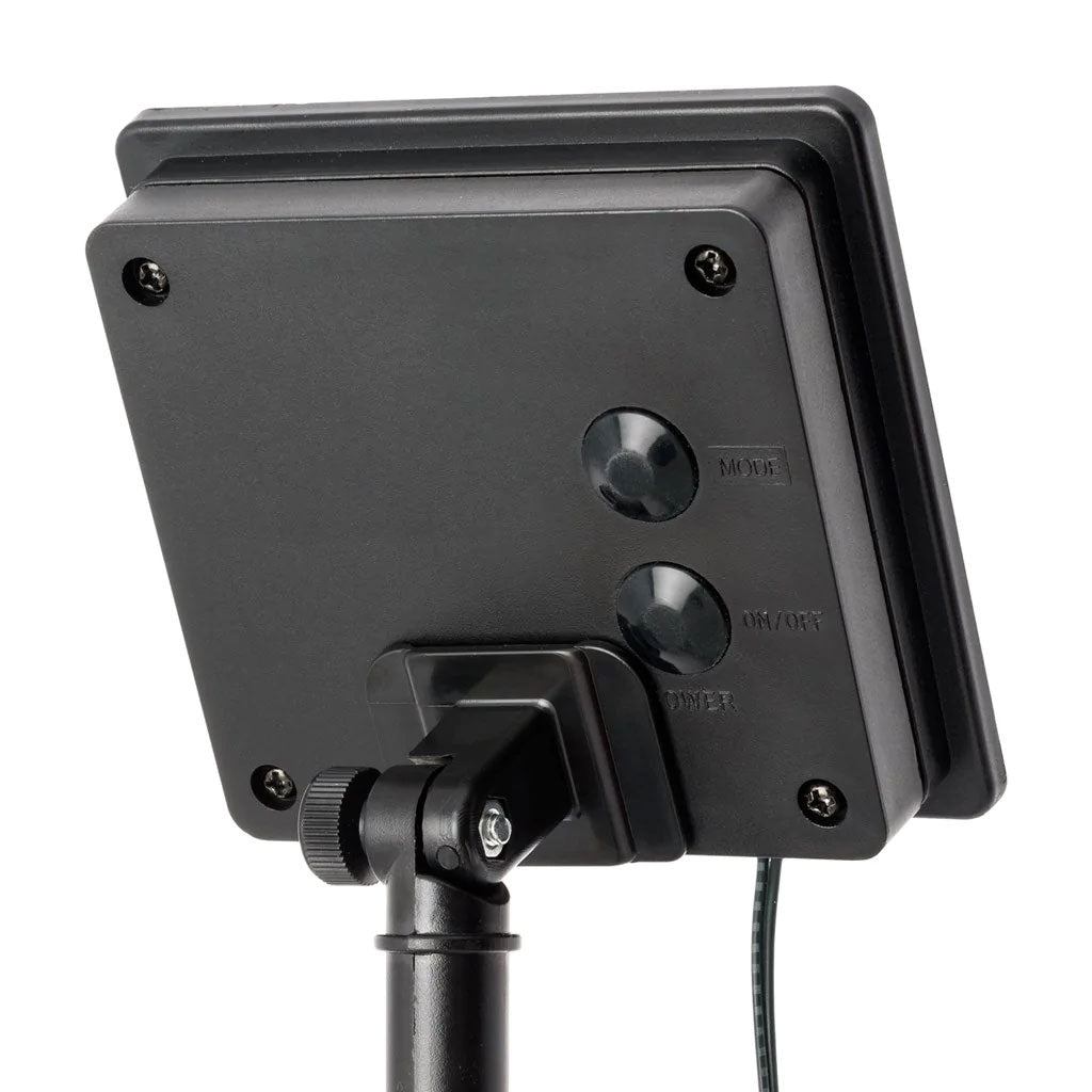 CATENA LUMINOSA 500 LED BIANCO CALDO FILO VERDE CON PANNELLO SOLARE