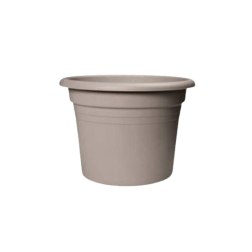 VASO MEDITERRAN CILINDRO 40CM WARM TAUPE