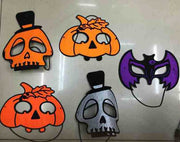 OFFERTA 4 MASCHERINE HALLOWEEN ASSORTITE