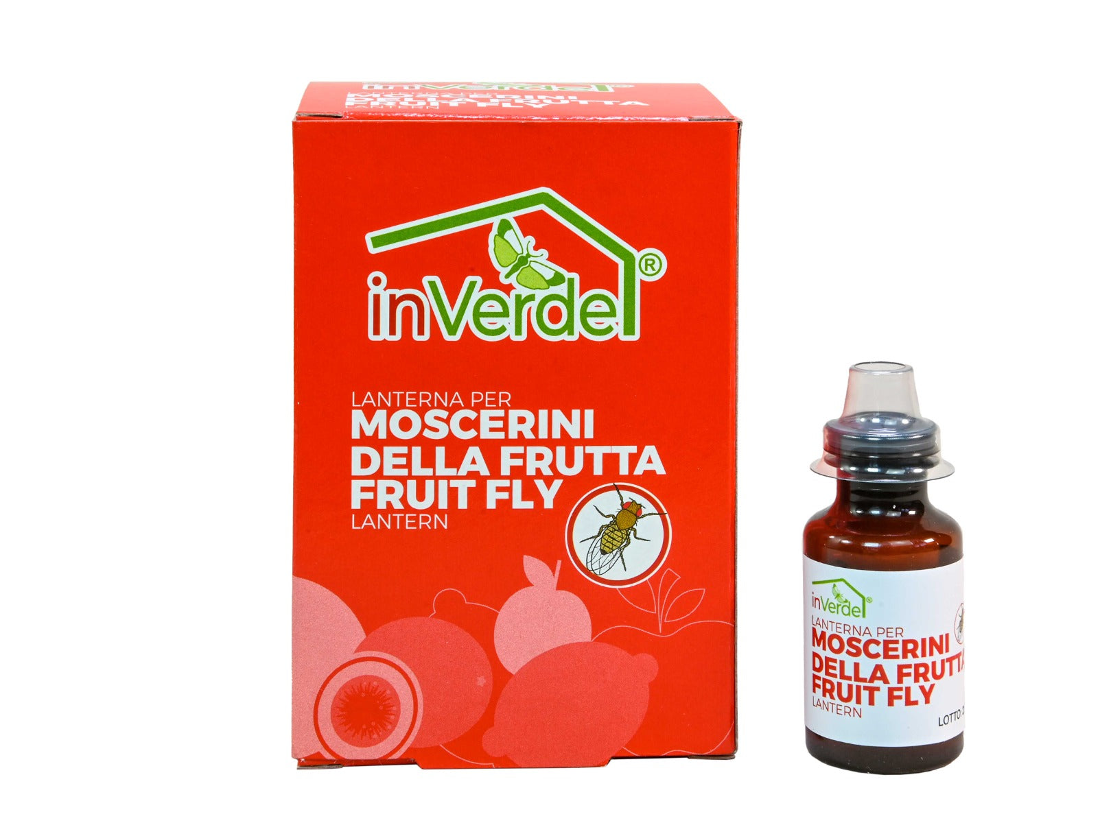 LANTERNA TRAPPOLA PER DROSOFILE MOSCERINI DELLA FUTTA