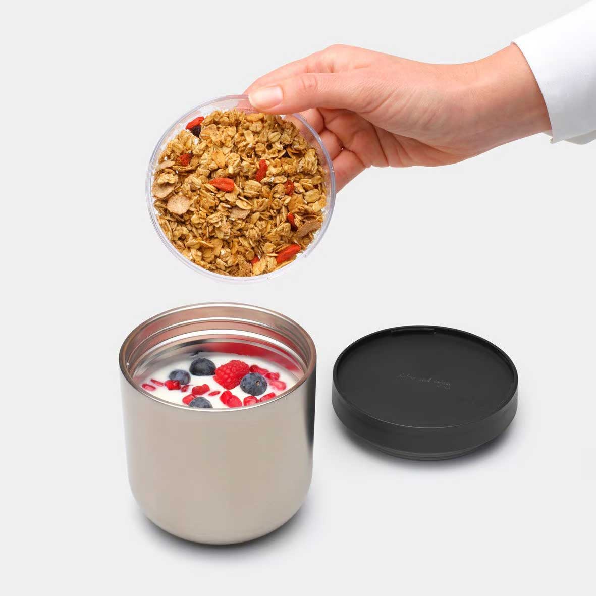 MAKE & TAKE LUNCH BOX TERMICO 0,5L DARK GREY