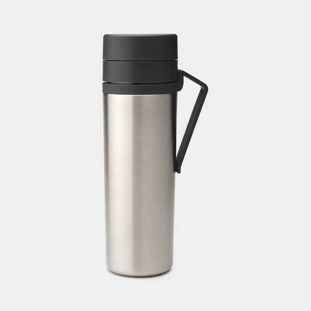MAKE & TAKE BORRACCIA TERMICA DARK GREY 0.5 LITRI
