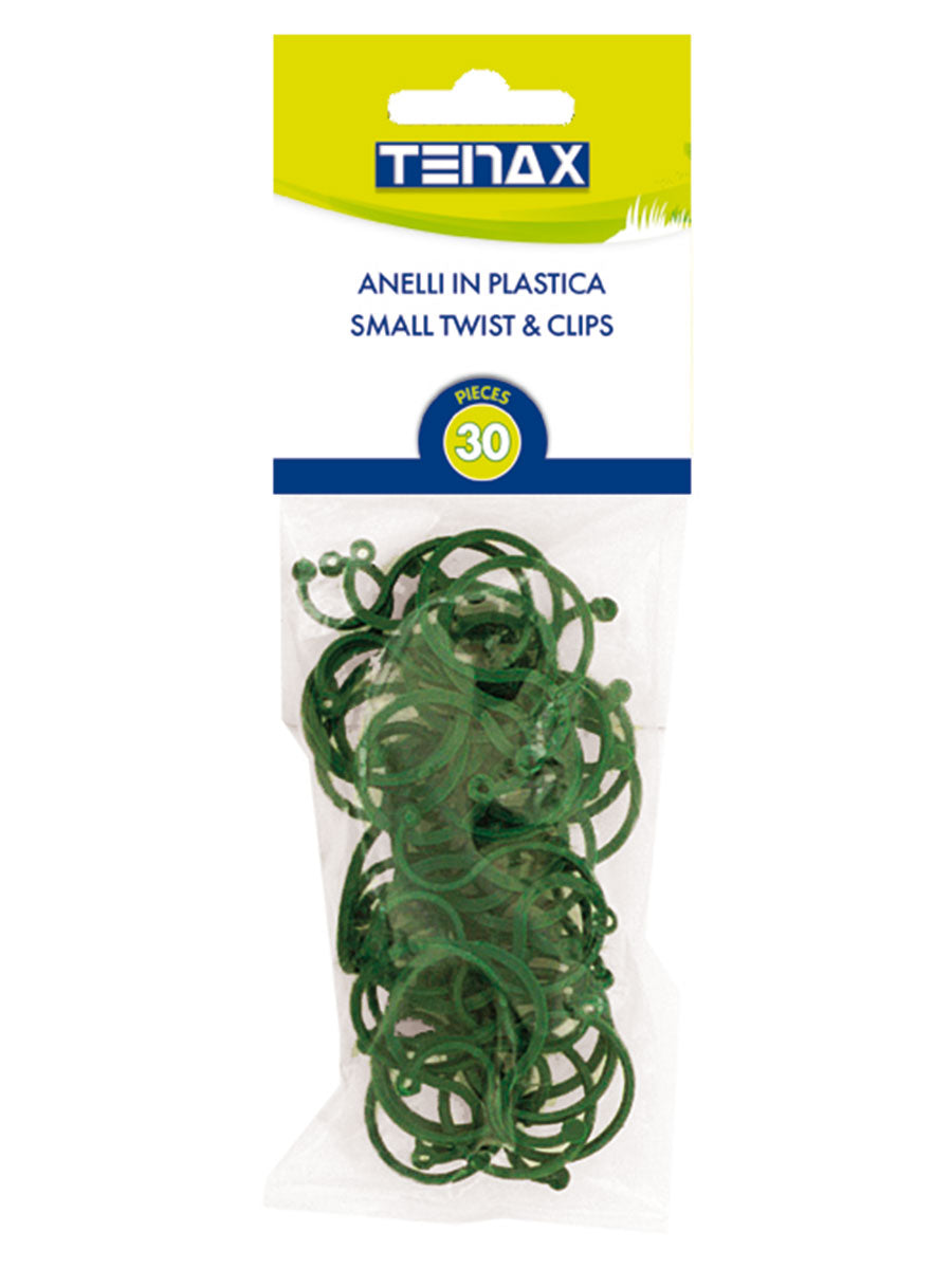 ANELLI IN PLASTICA 30PZ PER ORTO E GIARDINO