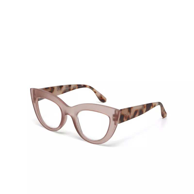 OCCHIALE DA LETTURA CLAUDIA PINK HAVANA GRADAZ. 1.00 OKKIA