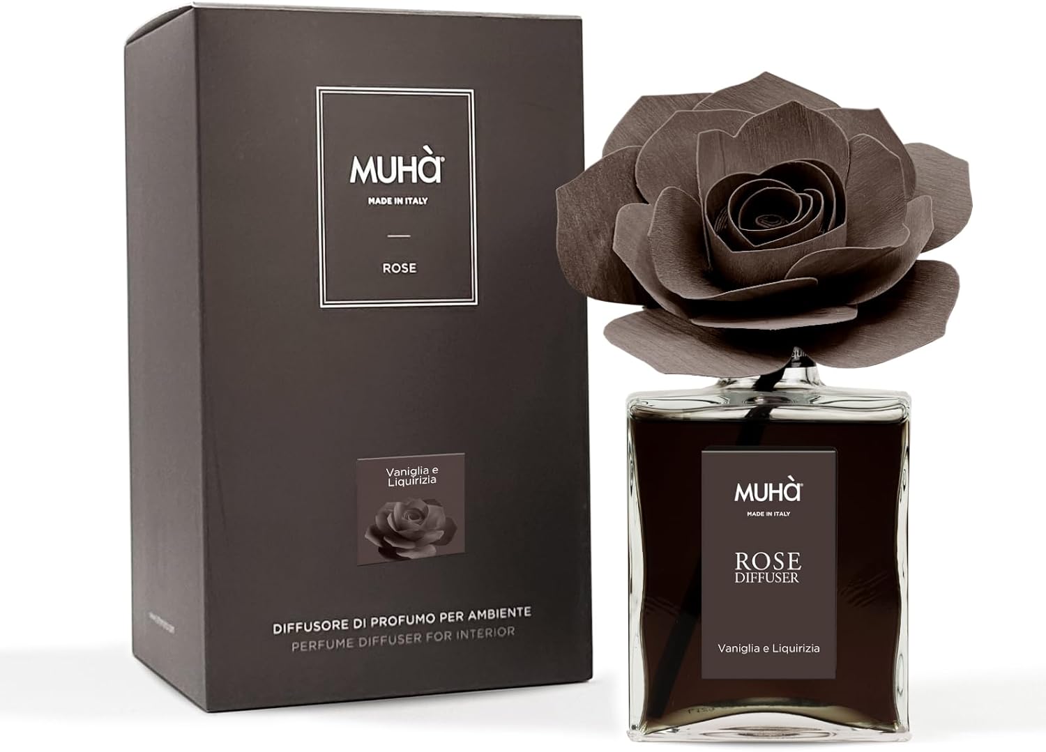 PROFUMATORE D'AMBIENTE ROSA DIFFUSER VANIGLIA E LIQUIRIZIA 200 ML