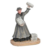 VENDITRICE DI GIORNALI - SELLING NEWSPAPERS