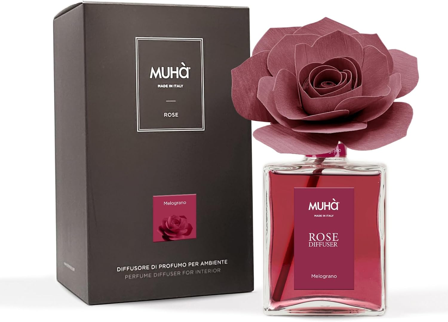 PROFUMATORE D'AMBIENTE ROSA DIFFUSER MELOGRANO 200 ML