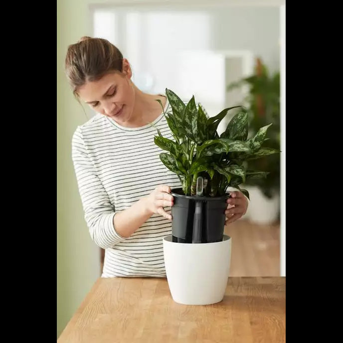 SISTEMA DI AUTOIRRIGAZIONE SELF-WATERING INSERT 33CM LIVING BLACK