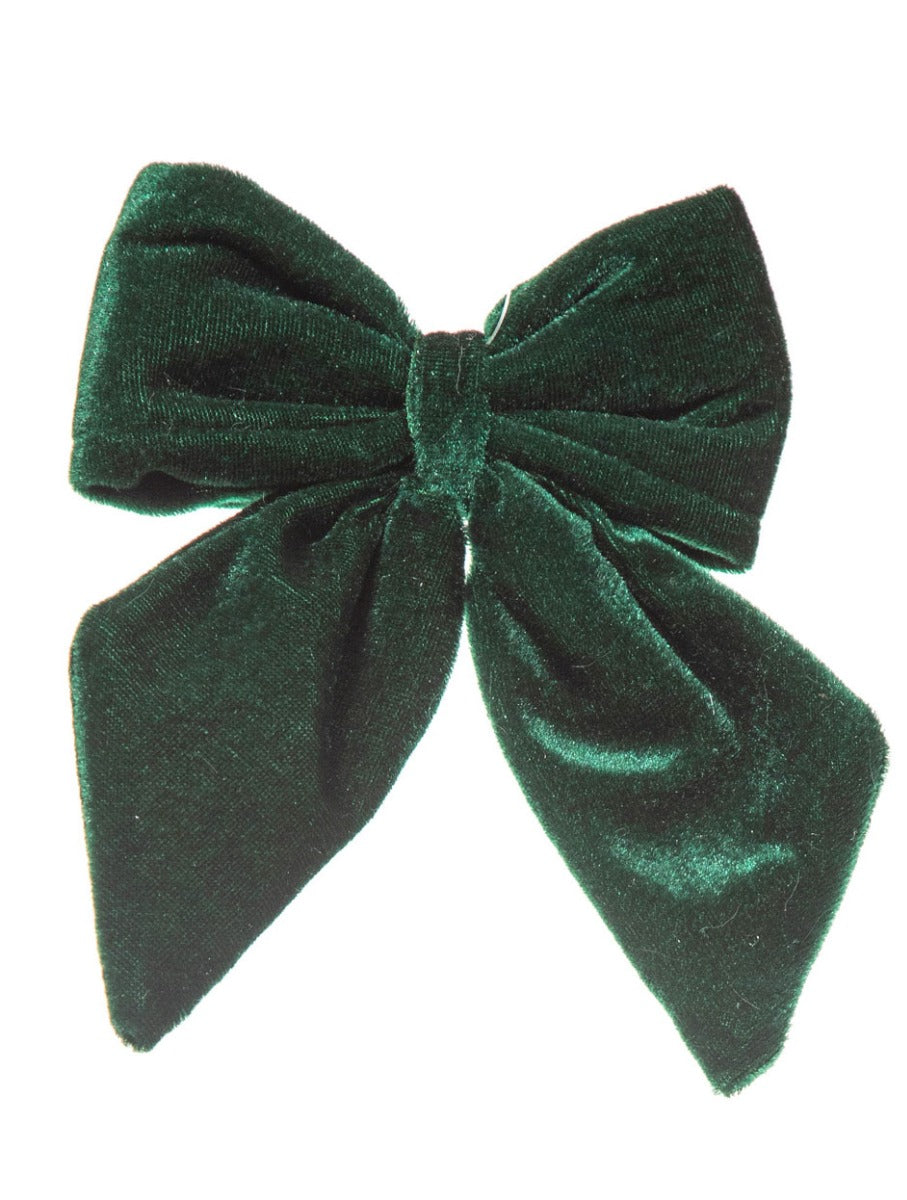 FIOCCO VELLUTO APPENDIBILE 13X15CM VERDE