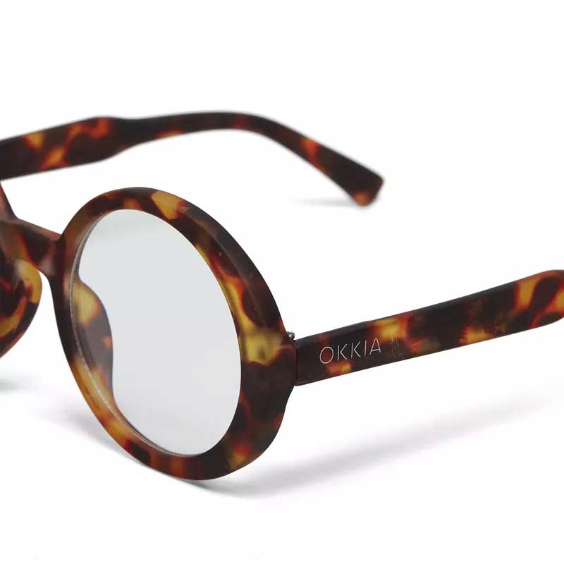 OCCHIALE DA LETTURA MODELLO LAURA COLORE CLASSIC HAVANA GRAD.+1.50 OKKIA
