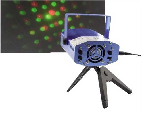 PROIETTORE LASER CON 6 GIOCHI DI LUCE