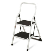 SCALETTA SGABELLO IN METALLO 2 SCALINI