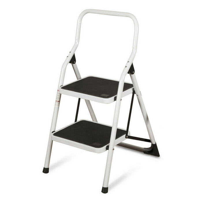 SCALETTA SGABELLO IN METALLO 2 SCALINI