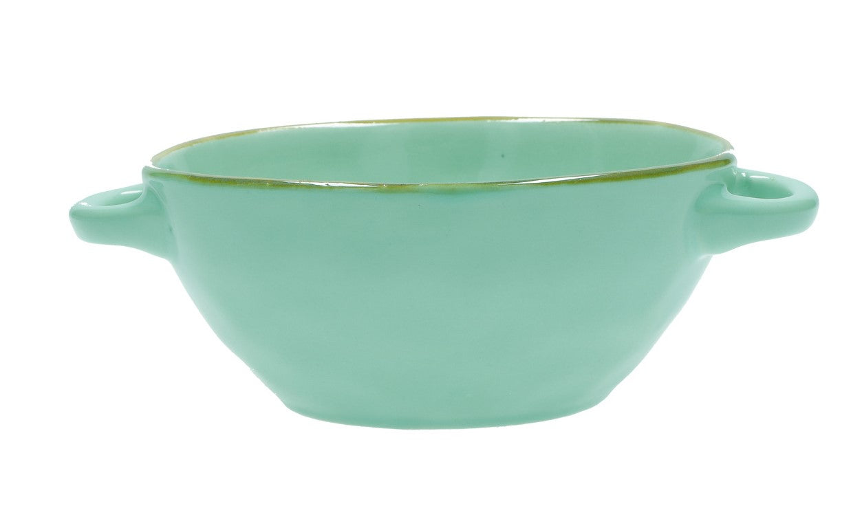 CIOTOLA ZUPPA CON MANICI VERDE ACQUA LINEA CONCERTO