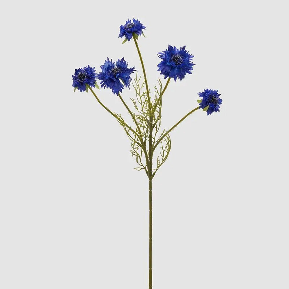RAMO DI FIORDALISO H57CM INDIGO BLU