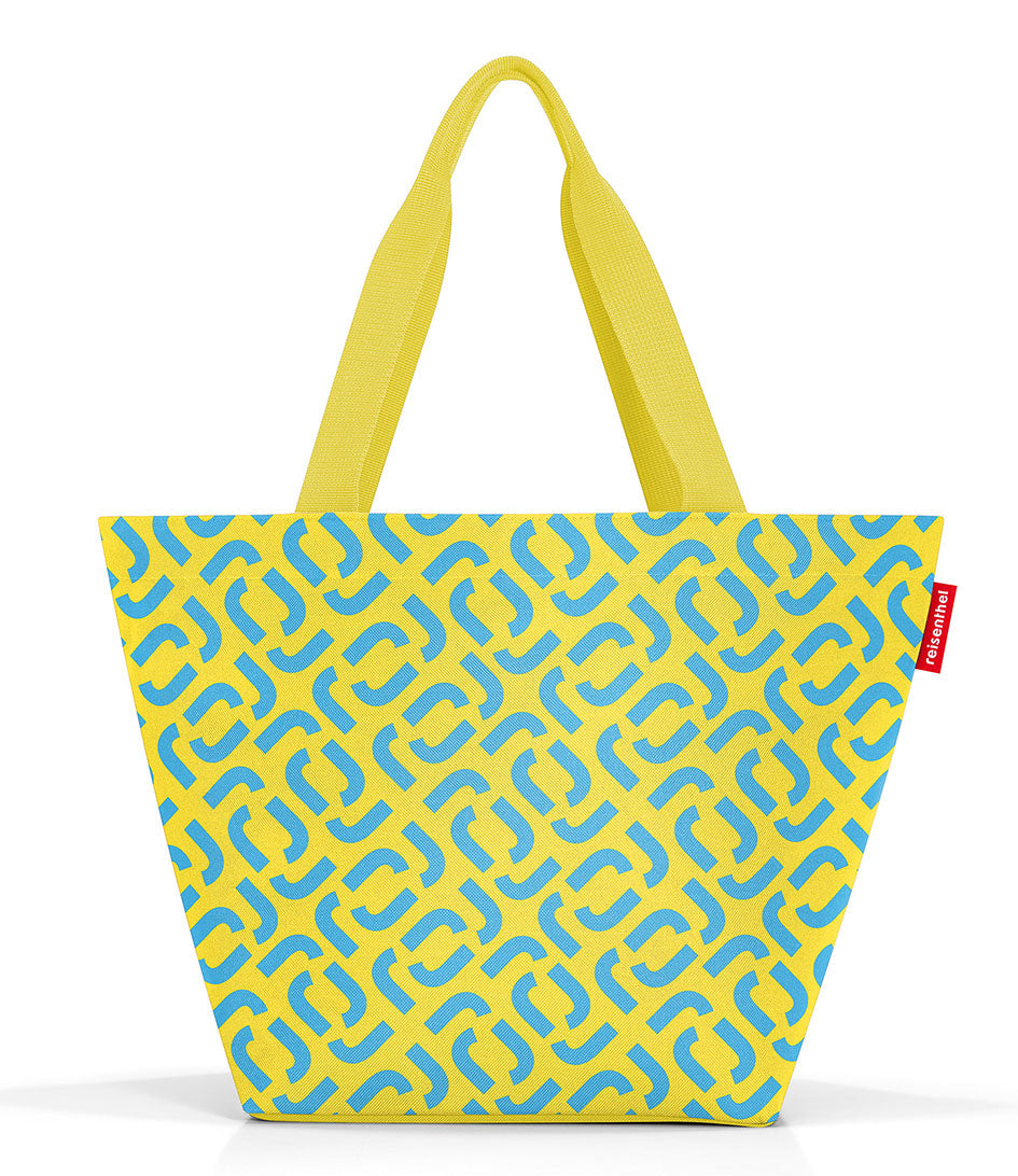 BORSA SHOPPER M SIGNATURE LEMON SPECIAL EDITION 51x30,5x26 cm