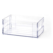 CASSETTA TIDY & STORE ECO KITCHEN TRASPARENTE 22,5 X 15,5 X 8 CM
