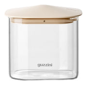Barattolo Vetro Borosilicato Rettangolare 600ml Argilla