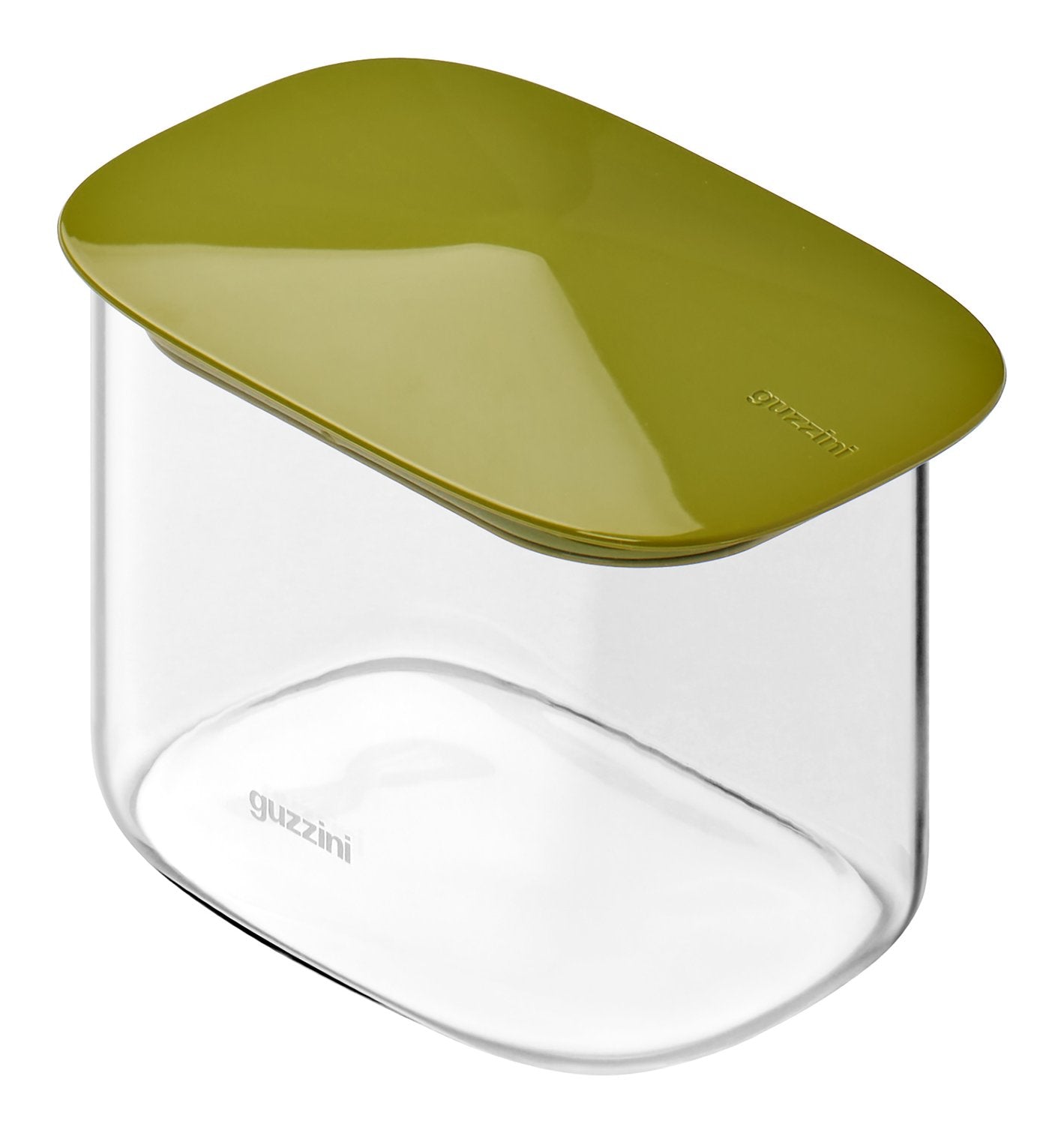 Bocal en verre borosilicate vert Fresh&amp;Style de 600 ml