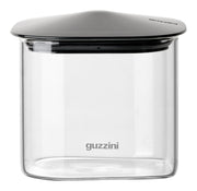 Bocal rectangulaire en verre borosilicate noir FRESH&amp;STYLE 600 ml