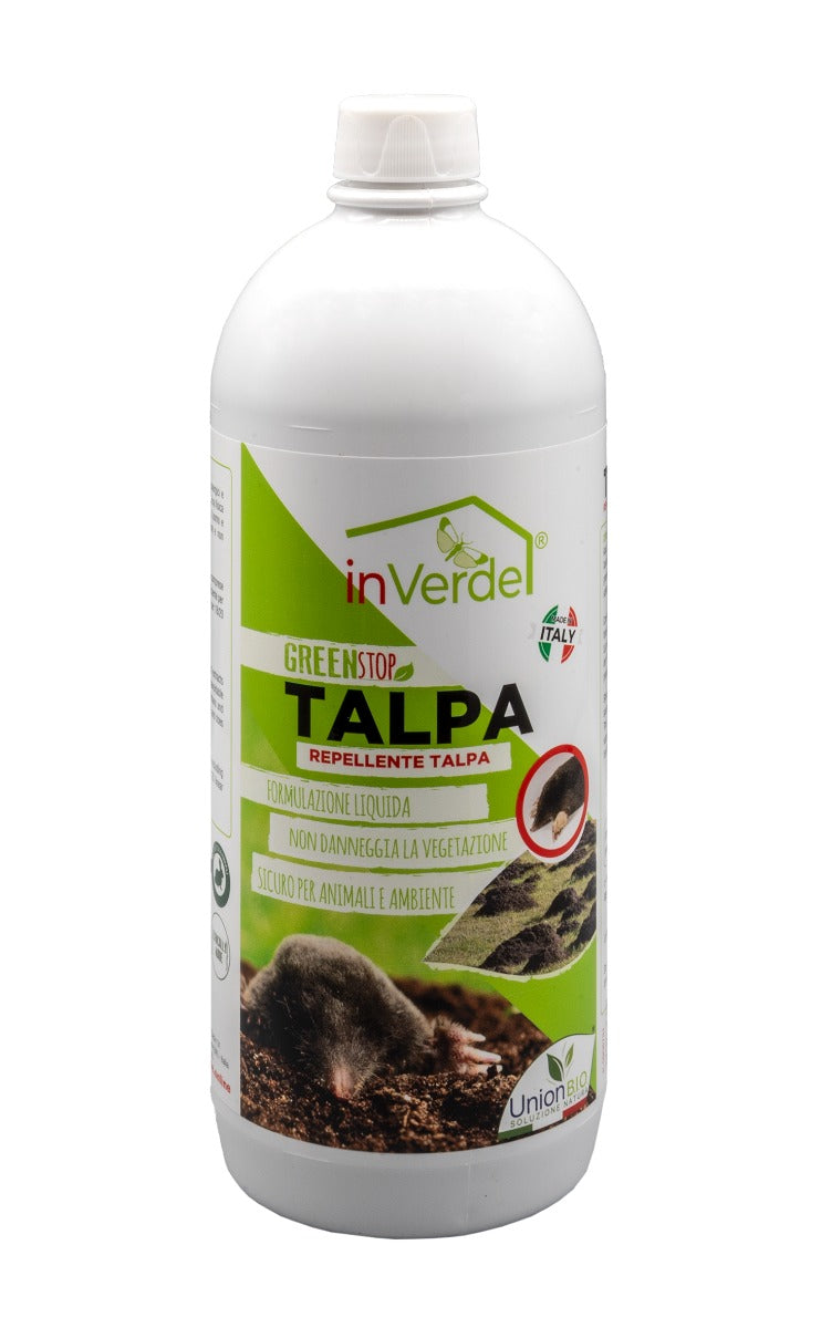 REPELLENTE PER TALPE TALPA GREEN STOP FLACONE DA 1LT