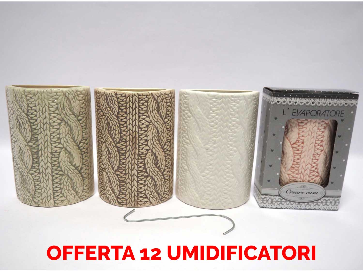 OFFERTA 12 UMIDIFICATORI IN CERAMICA PER TERMOSIFONI