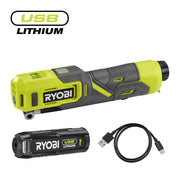 COMPRESSORE 4V USB LITHIUM (1X 2.0AH)