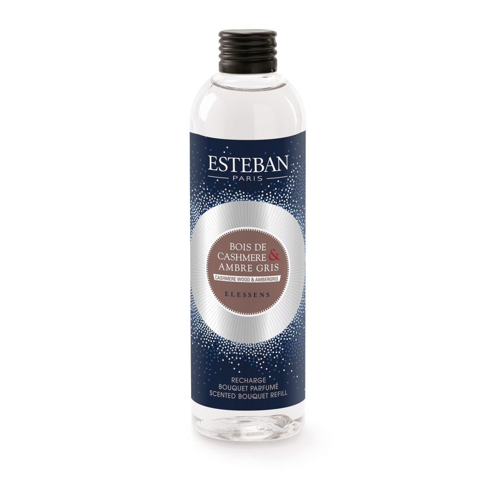 RICARICA LEGNO DI CASHMERE & AMBRA GRIGIA PER BOUQUET 250ML ESTEBAN