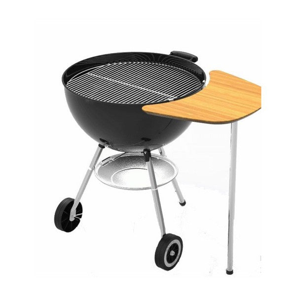 RIPIANO LATERALE IN BAMBU' PER BARBECUE CARBONE KETTLE D.47-57 CM