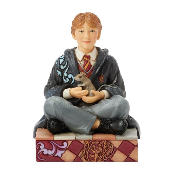 Statuetta Ron Weasley con Crosta Jim Shore Harry Potter Wizarding World - immagine 7