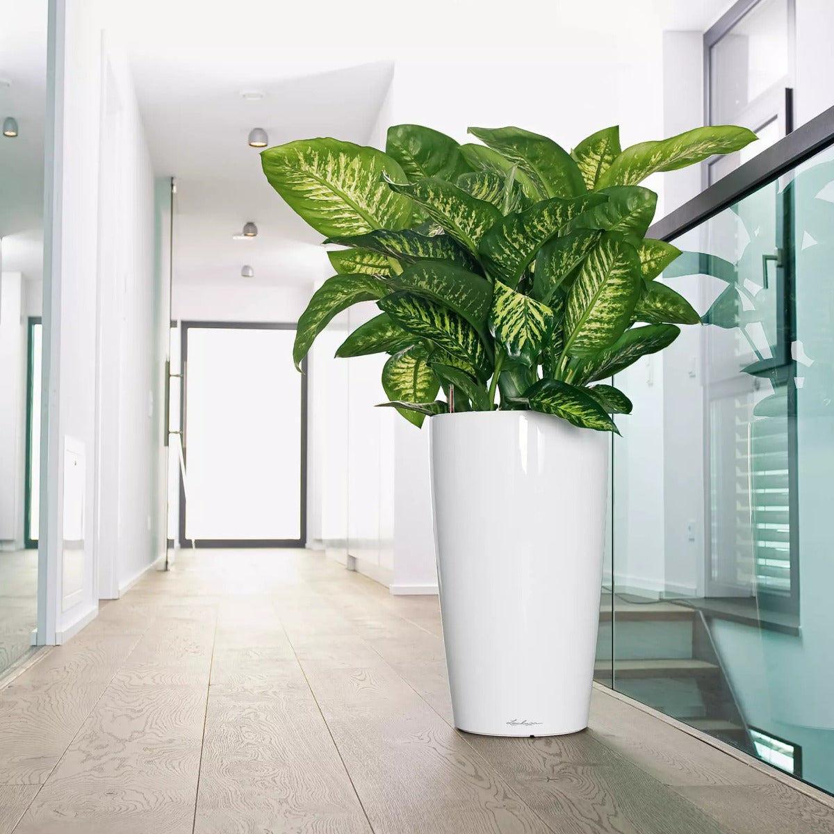 VASO RONDO PREMIUM D32X56 CM BIANCO LUCIDO
