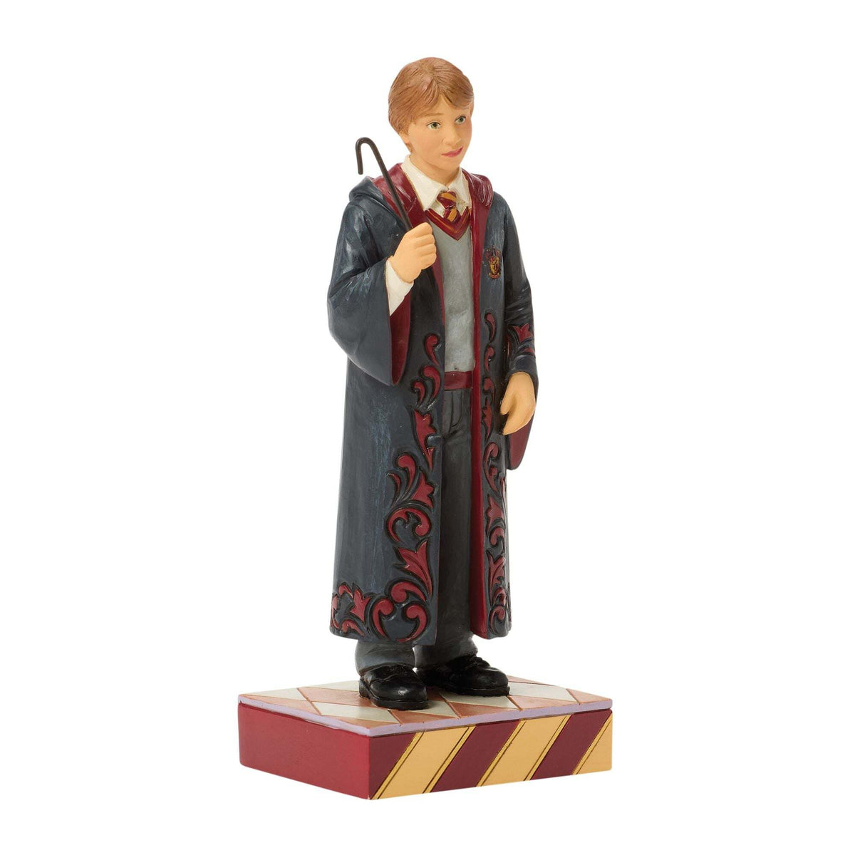 Statuetta Ron Weasley con bacchetta rotta Jim Shore H 14 cm PERAGA CHRISTMAS
