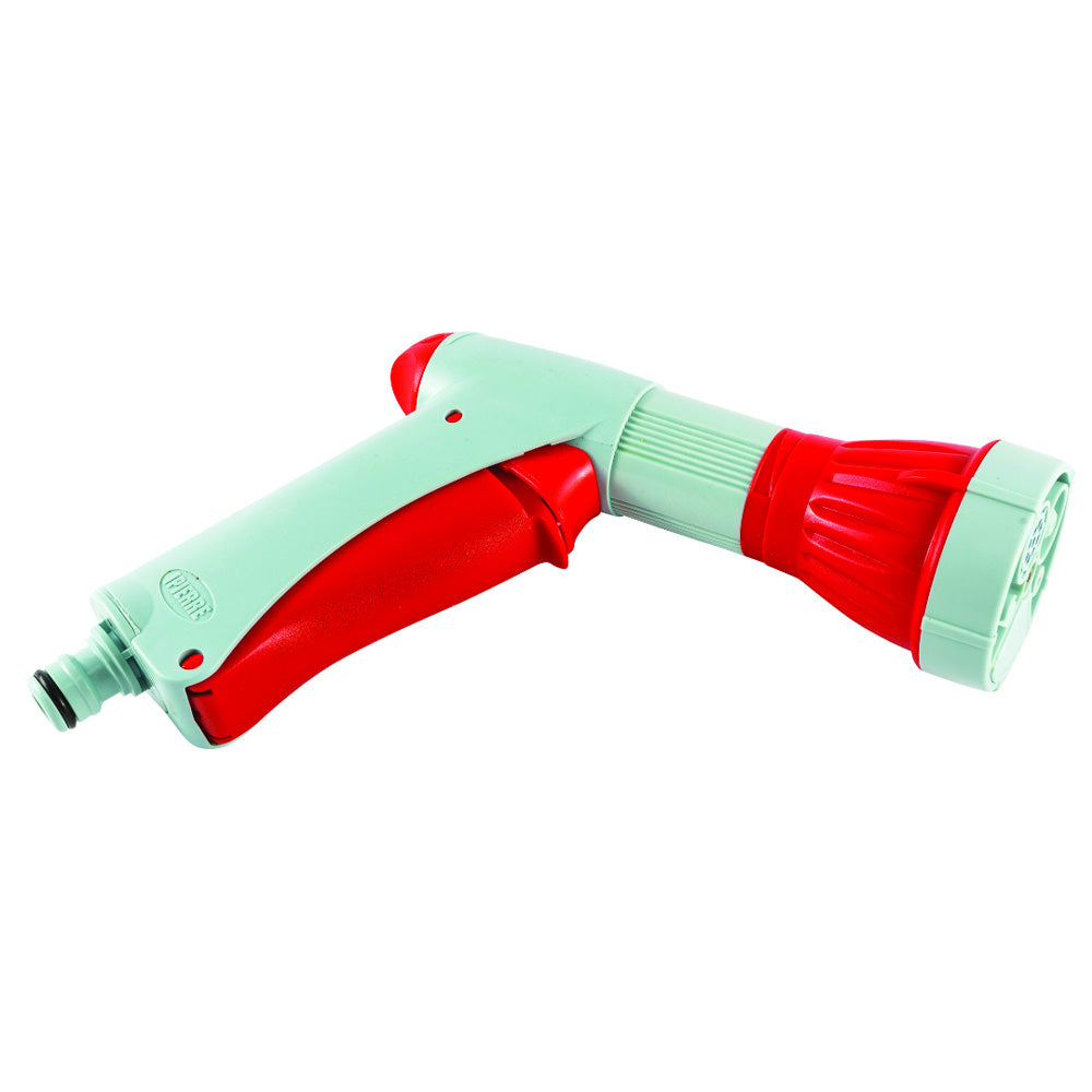 PISTOLA CON REGOLATORE DI FLUSSO E SOFFIONE MULTIGETTO 5 FUNZIONI