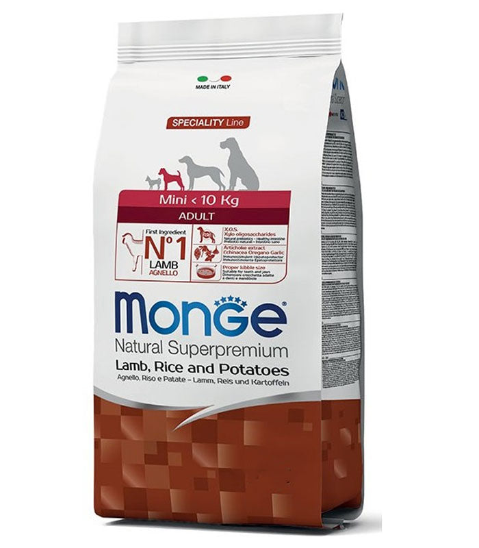 MONGE MINI ADULT AGNELLO 7.5KG