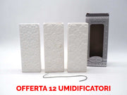 OFFERTA 12 UMIDIFICATORI IN CERAMICA CON FIORI PER TERMOSIFONI