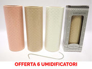 OFFERTA 6 UMIDIFICATORI IN CERAMICA COLORATO PER TERMOSIFONI
