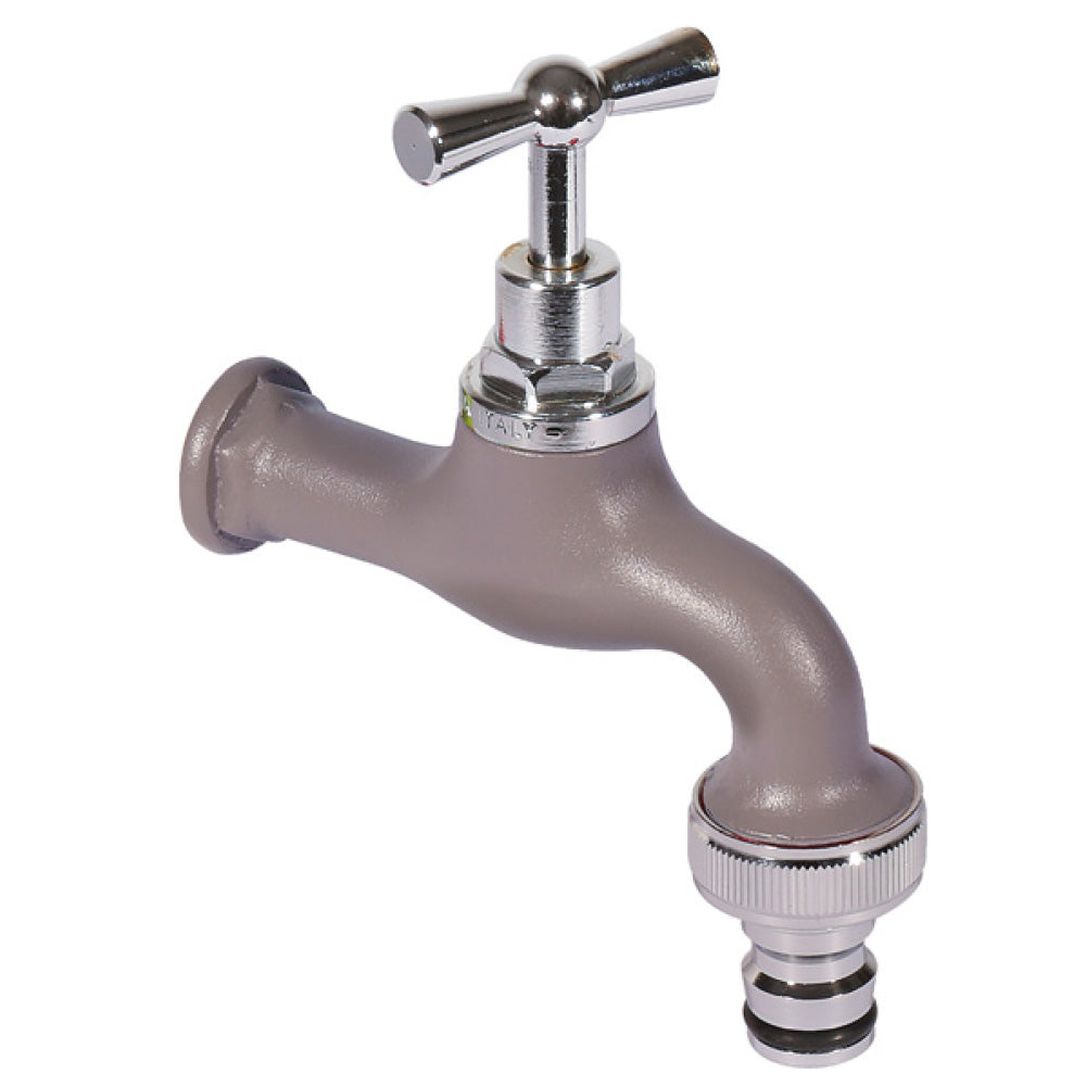 RUBINETTO PER FONTANA IN OTTONE TORTORA
