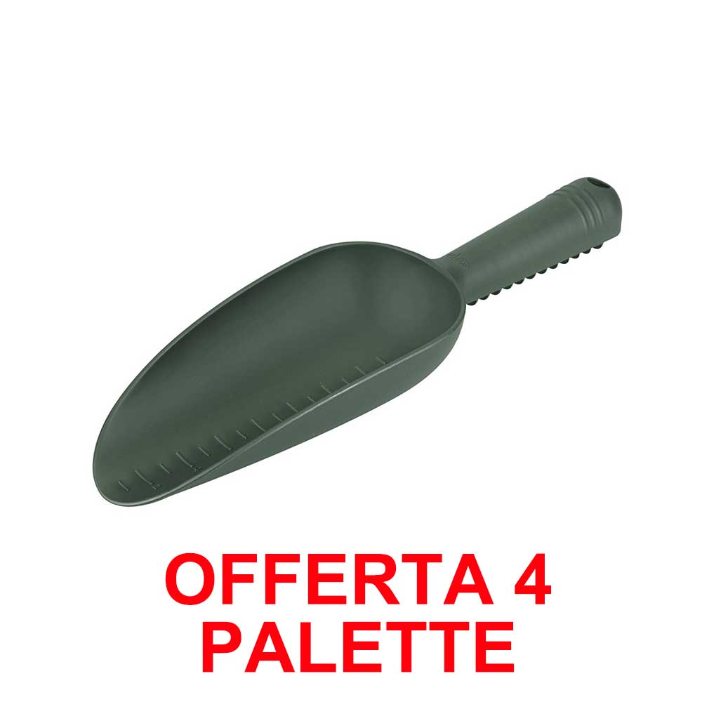 OFFERTA 4 PALETTA DA GIARDINO GREEN BASICS SCOOP M VERDE