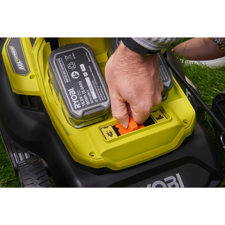 TOSAERBA IBRIDO 36V 2X 18V 2.5AH RY18LMH37A-225