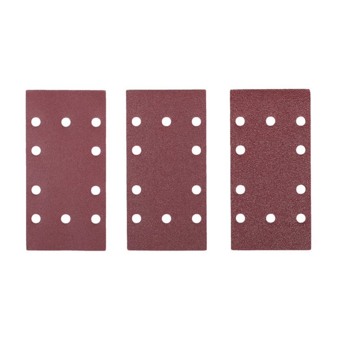 10 FOGLI ABRASIVI 1/3 FOGLIO RYOBI