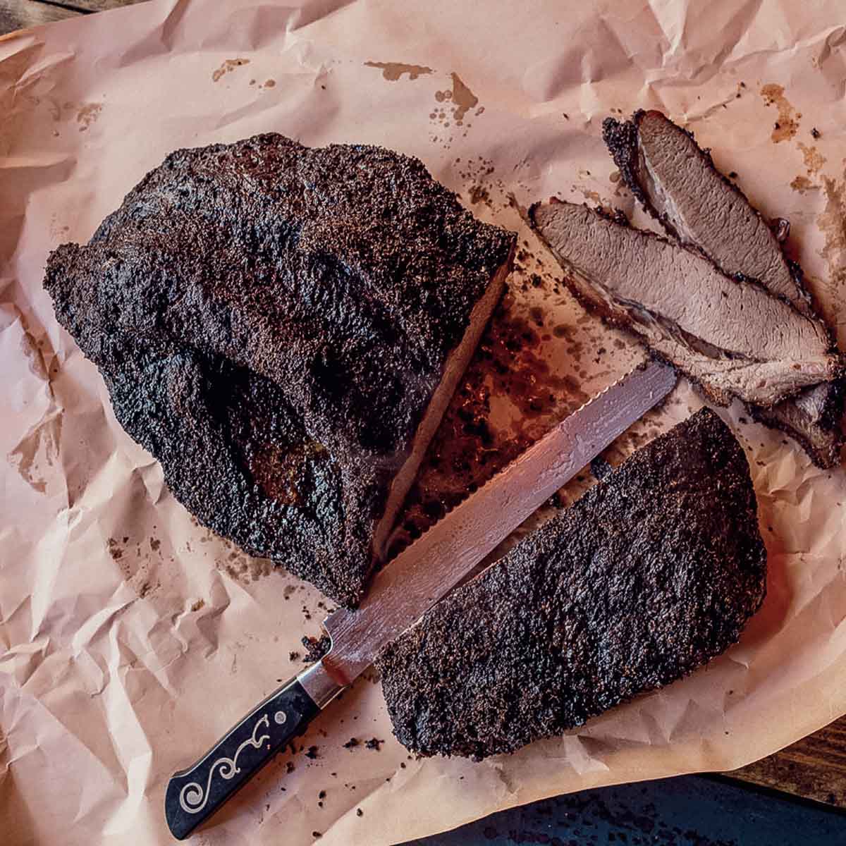 Carta Butcher Paper per Barbecue 60 cm x 45 m Marrone SANTOS