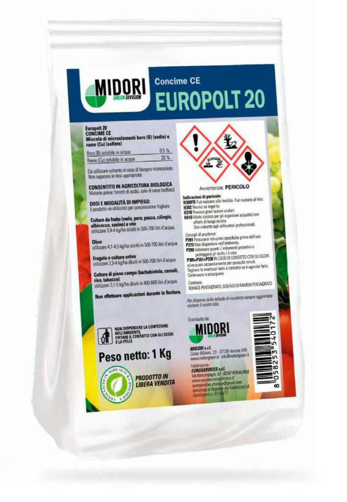 CONCIME EUROPOLT 20 MIDORI 1KG