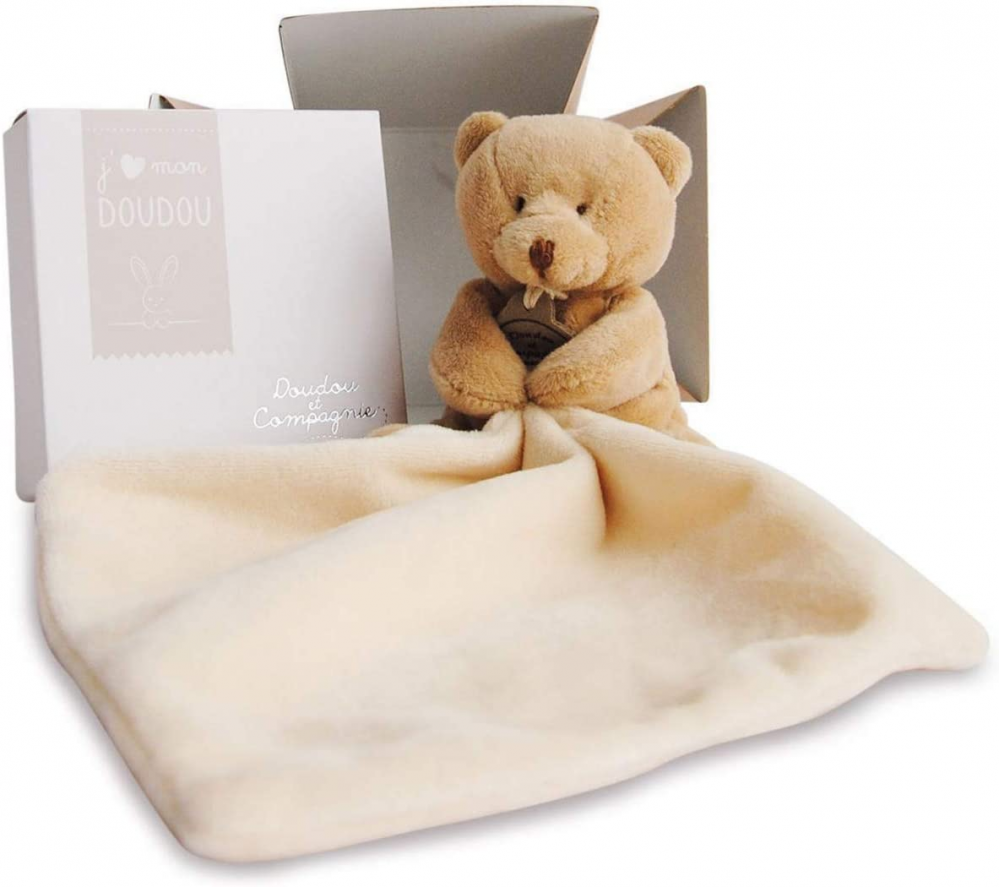 PELUCHE ORSETTO CON FAZZOLETTO BIANCO
