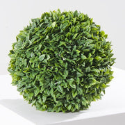 SIEPE ARTIFICIALE SFERICA CON RAMETTI IN PVC Ø 30CM