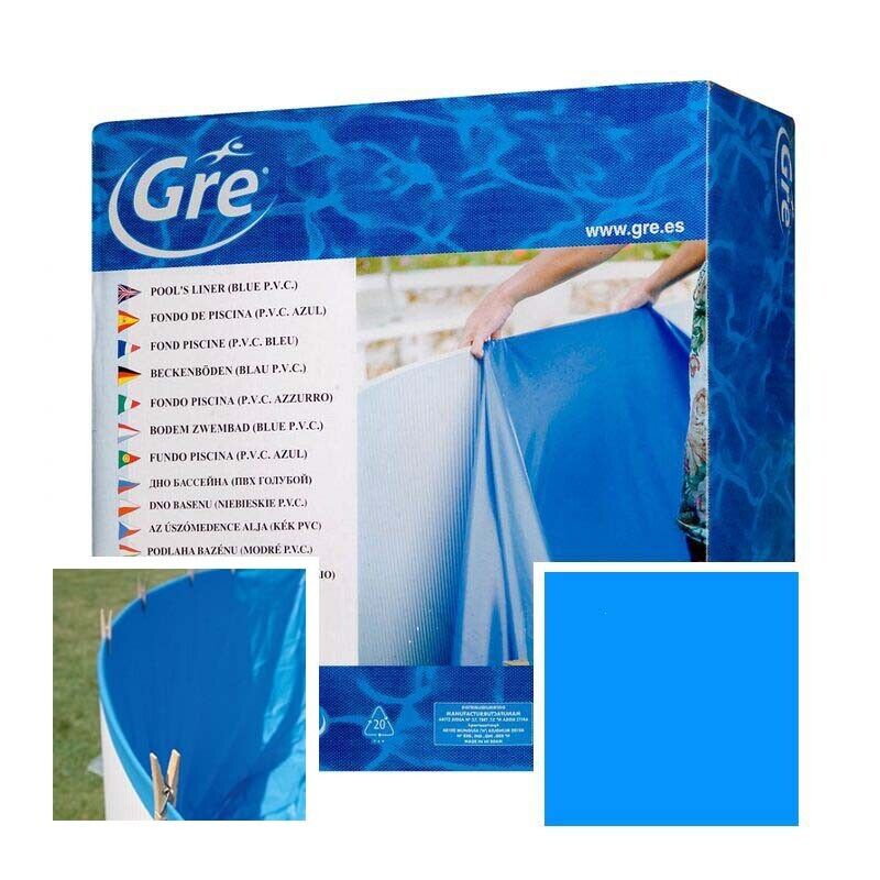 LINER PER PISCINE GRE AZZURRO ROTONDO 300X90CM