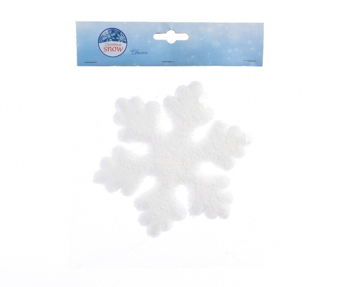 DECORAZIONE FIOCCO INNEVATO 21CM NATALIZIO