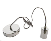 PORTA LAMPADA ARGENTO IRON PENDANT LIGHT