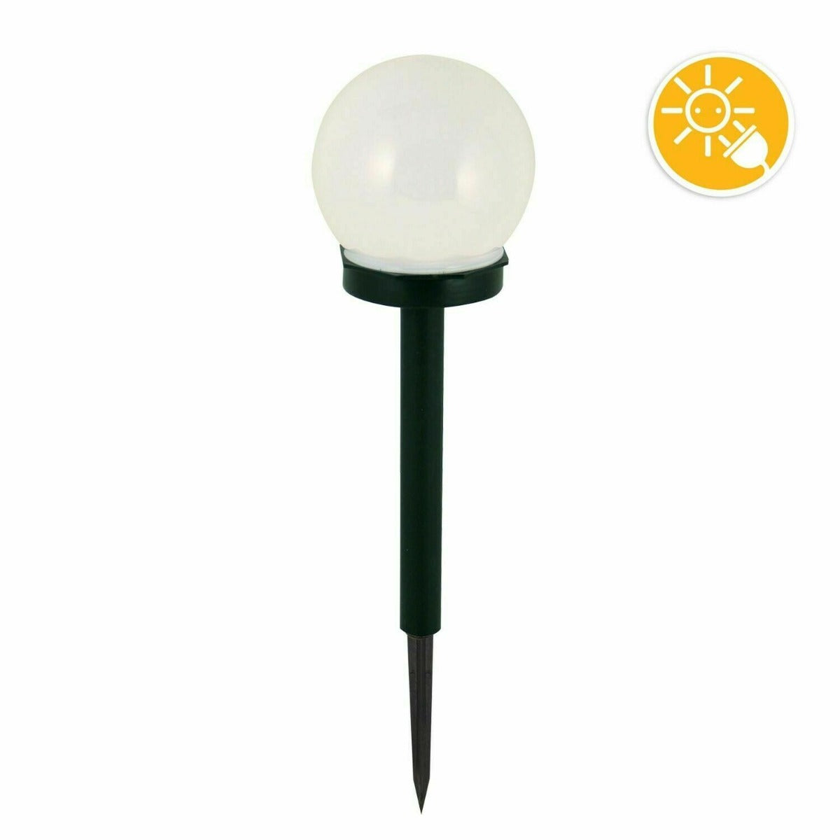 LAMPADA SOLARE DA GIARDINO SFERA 10CM